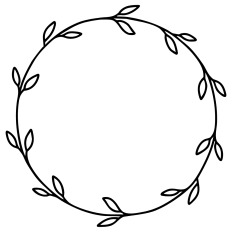 Laurel Wreath - Whimsical