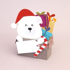 Christmas Gift Box Polar Bear