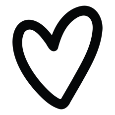 Heart shape art