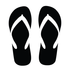 Flip Flops Silhouette 