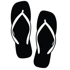 Flip Flops Silhouette