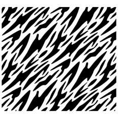 Tiger Stripes Print and Cut Pattern Wild Safari Animal Skin SVG