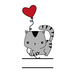 Valentine's Cat