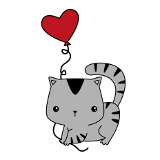 Valentine's Cat