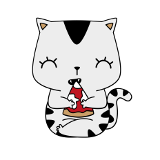 Cat and Pizza!