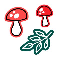 Layered Toadstools