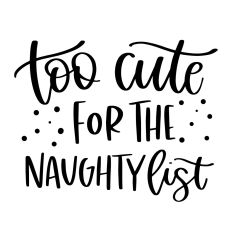 Too Cute for the Naughty List