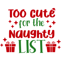 too cute for the naughty list