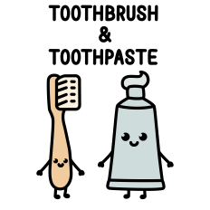 Toothbrush & Toothpaste