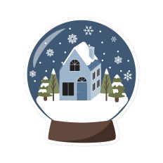 Townhouse Snowglobe
