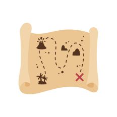 Treasure Hunt Map