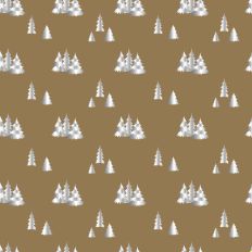 Sparkle Christmas—Silver Tree - Kraft