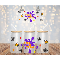 TRICK OR TREAT LIBBEY WRAP | HALLOWEEN SVG 