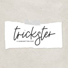 Trickster Script Font