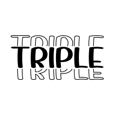Triple Font