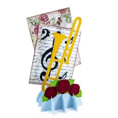 Trombone Slice Card
