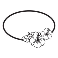 Summer Oval Frame