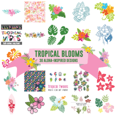 Tropical Blooms –30 Aloha-Inspired Designs