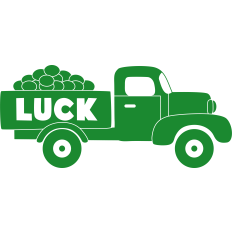 Gold Truck Silhouette