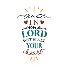 Religious Quote Trust in the Lord