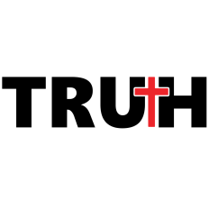 Truth Knockout Cross – Christian Inspirational Design