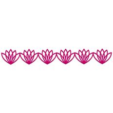 Tulip Flower Floral Border