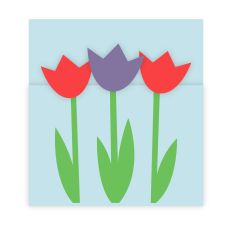 Tulip Tuck in Card