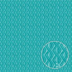 Turquoise Cable Knit