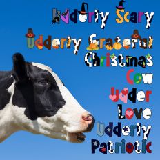Udderly the Best Color Font Bundle
