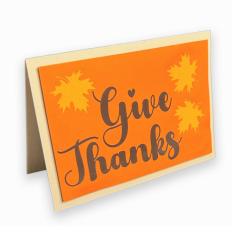 Give Thanks Card