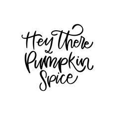 Hey There Pumpkin Spice 