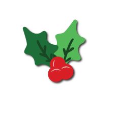Holly and Berries SVG