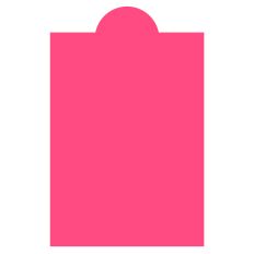 Fancy Rectangle Tag Shape