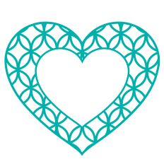 Lattice Heart Frame