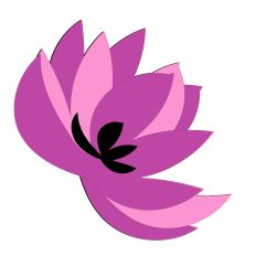 Abstract Tulip Spring Flower SVG Design