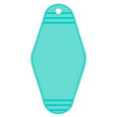 Retro Motel Keyfob