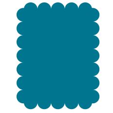 Scallop Rectangle Shape