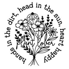 Plant lover heart happy 1