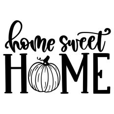 Home Sweet Home Pumpkin