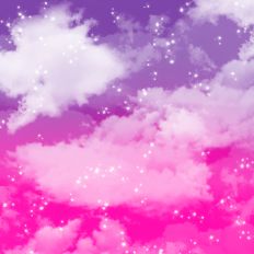 Purple and Pink Ombre Clouds Background Pattern