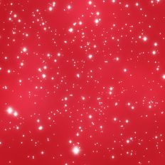 Red Starlight Glow Background Pattern