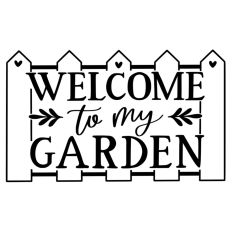 welcome to my garden 1