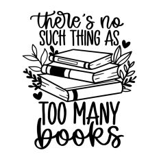 there's no such thing as too many books