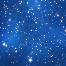 Blue Starlight Glow Background Pattern