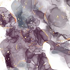 Spooky Halloween Alcohol Ink and Gold Foil Background