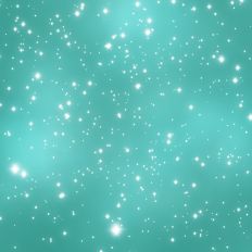 Teal Starlight Glow Background Pattern