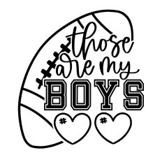 those are my boys - football