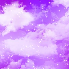 Purple Cloudy Sky Background Pattern