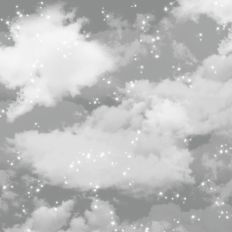 Gray Cloudy Sky Background Pattern