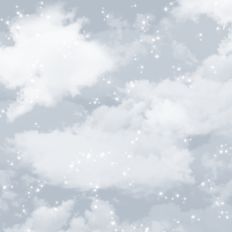 Gray Cloudy Sky Background Pattern